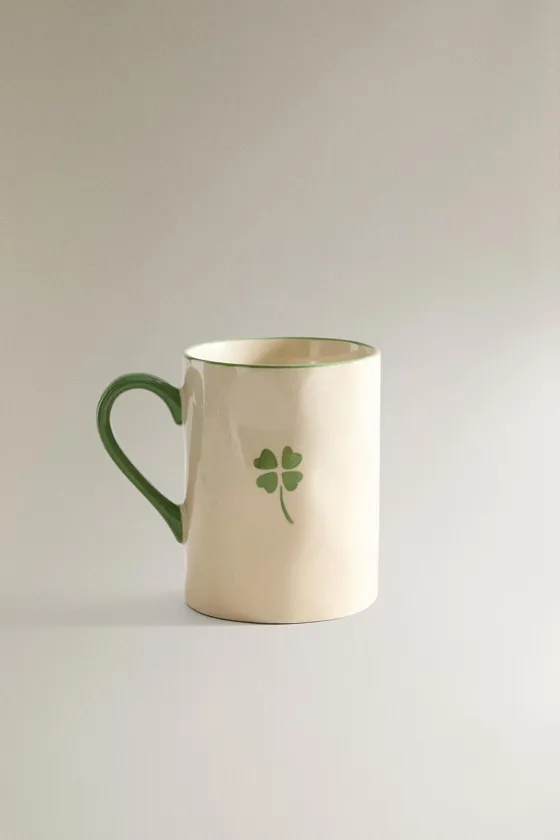 Кружка из керамики clover