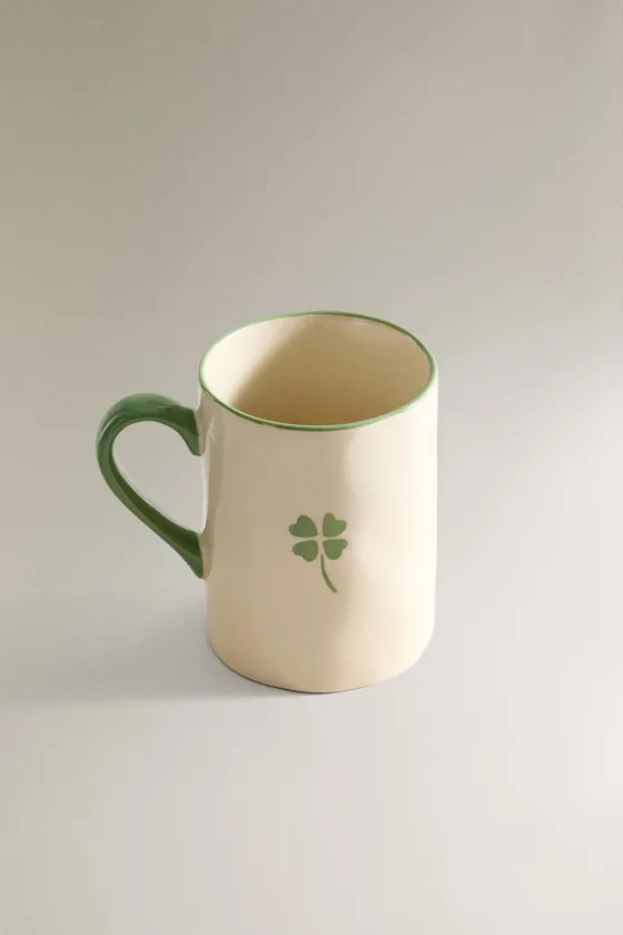 Кружка из керамики clover