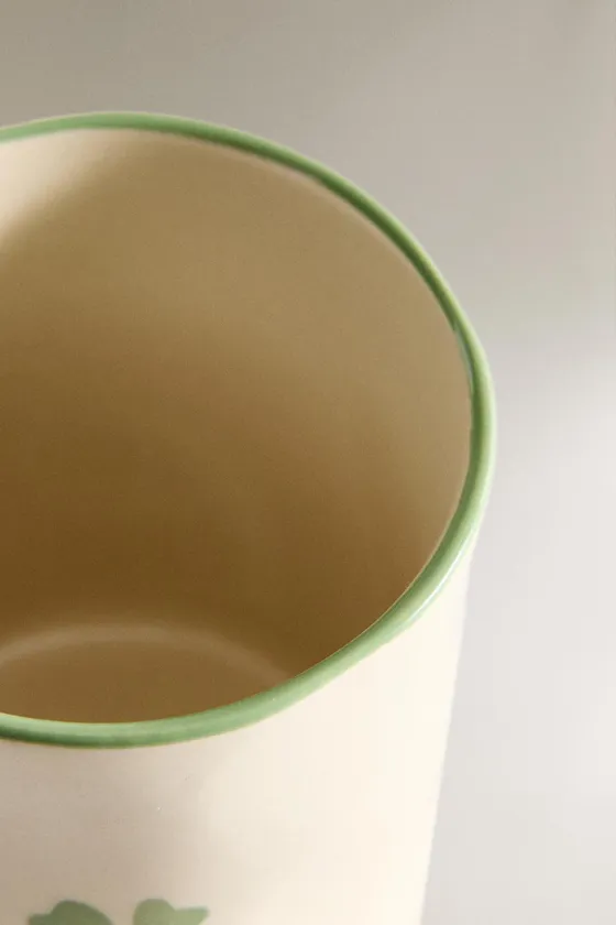 Кружка из керамики clover