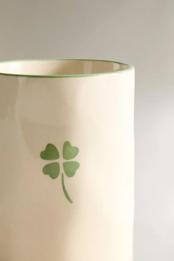 Кружка из керамики clover