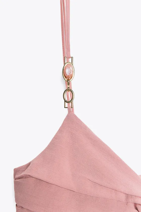 ПЛАТЬЕ МИДИ С ФУРНИТУРОЙ