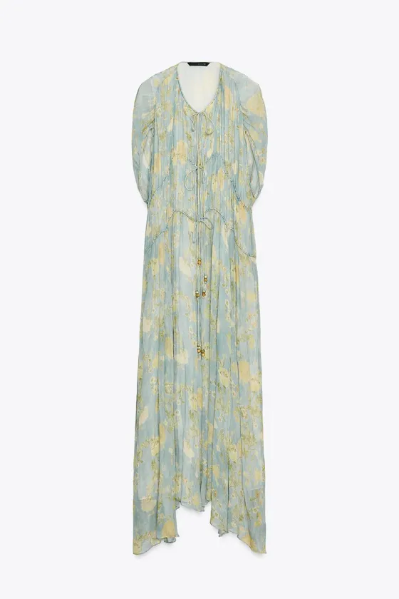 ПЛАТЬЕ С ПРИНТОМ коллекция Zara «ZW»