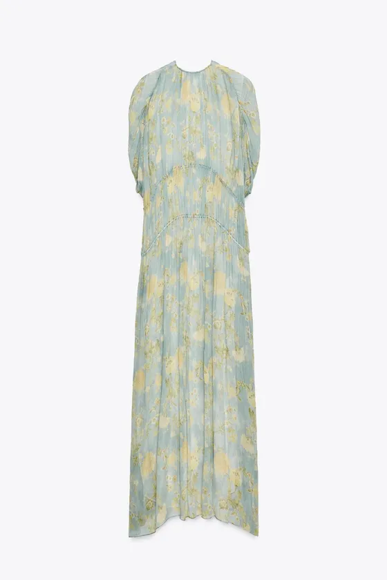 ПЛАТЬЕ С ПРИНТОМ коллекция Zara «ZW»