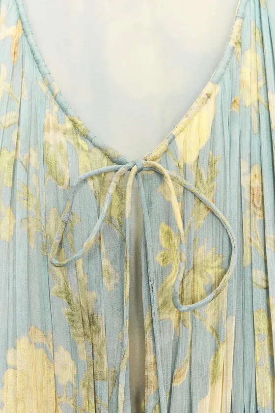 ПЛАТЬЕ С ПРИНТОМ коллекция Zara «ZW»