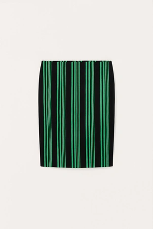 Прямая юбка в полоску LIMITED EDITION- Заказать в России