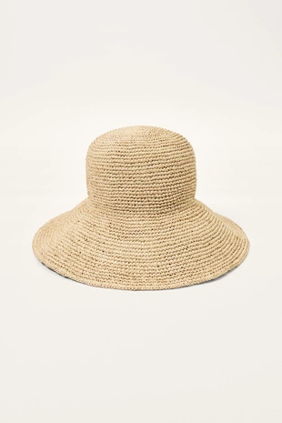 Соломенная ведро-шляпа - LIMITED EDITION- Заказать в России