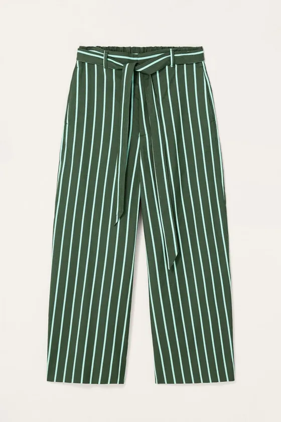 Широкие брюки в полоску limited edition
