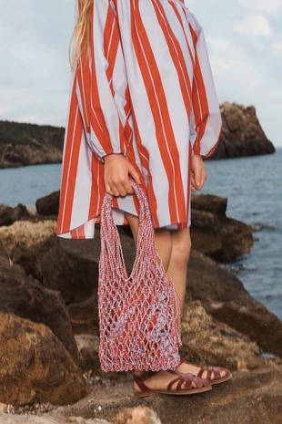 Платье в полоску из лимитированной коллекции- Заказать в России