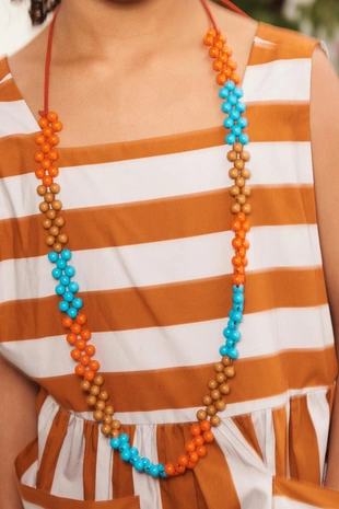 Платье с карманами в полоску из лимитированной коллекции- Заказать в России