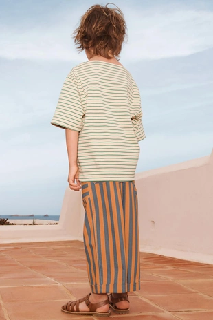 Футболка с карманом в полоску LIMITED EDITION- Заказать в России