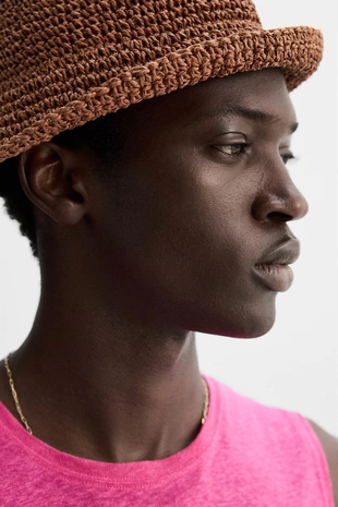 Топ из вискозы и льна- Заказать в России