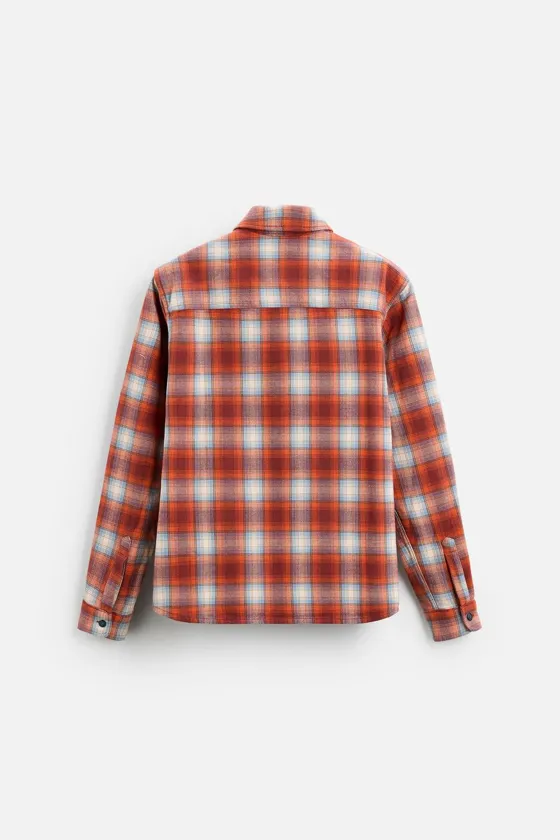 РУБАШКА RELAXED FIT В КЛЕТКУ