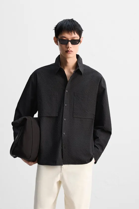 РУБАШКА RELAXED FIT SEERSUCKER