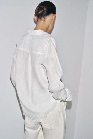 Рубашка из 100% льна — ZW COLLECTION