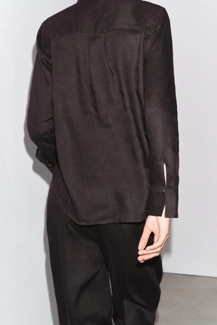 Рубашка из 100% льна — ZW COLLECTION