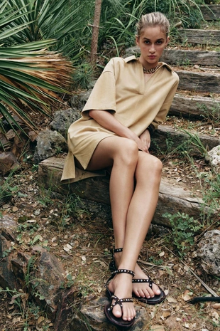 Замшевое платье — ZW COLLECTION LIMITED EDITION- Заказать в России