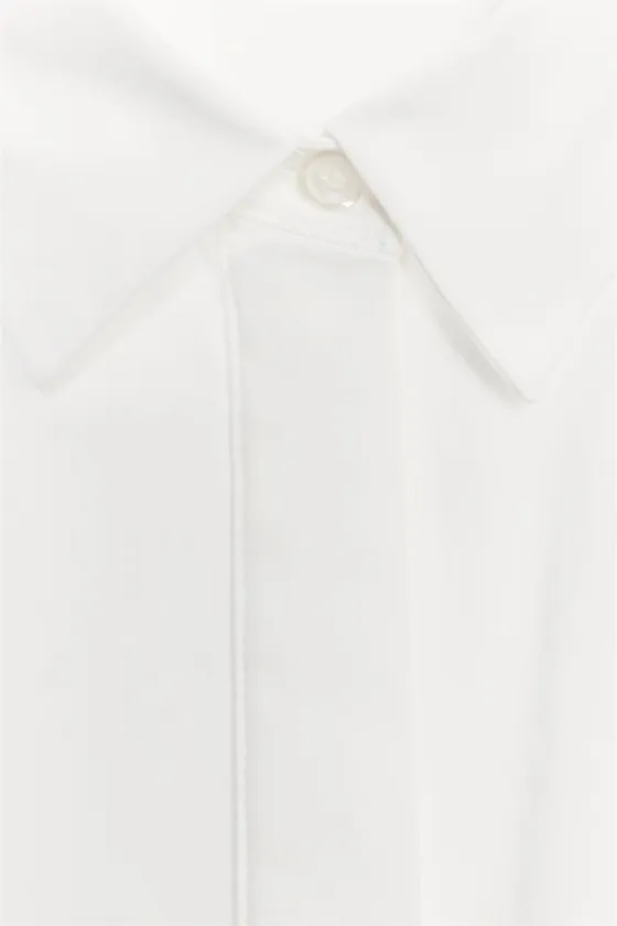 КОРОТКОЕ ПЛАТЬЕ ИЗ ПОПЛИНА — ZW COLLECTION