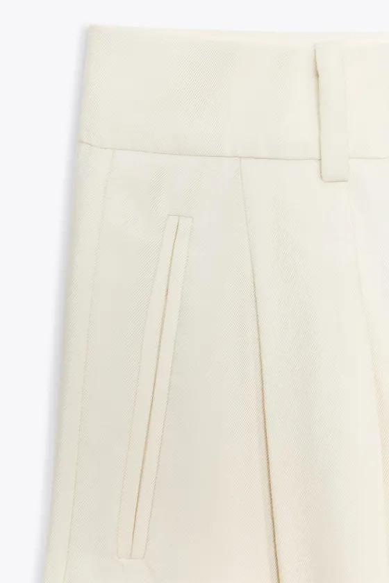 ЛЕГКИЕ БРЮКИ С ЗАЩИПАМИ — ZW COLLECTION