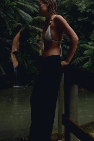 Купить Zara Прямые струящиеся брюки