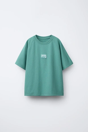 Футболка с принтом граффити- Заказать в России