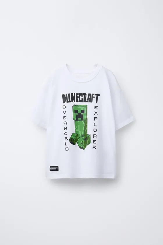 ФУТБОЛКА С ПРИНТОМ MINECRAFT © MOJANG AB. ™