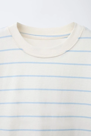 Набор из двух однотонных футболок и в полоску- Заказать в России