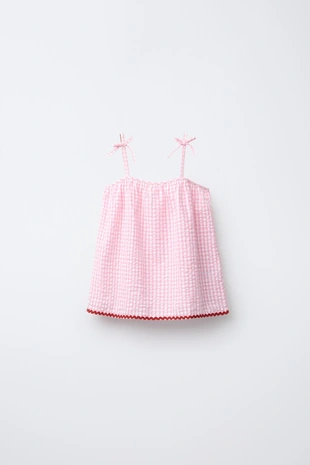 Пижама в клетку 6-14 лет- Заказать в России