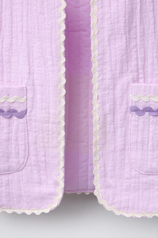 Жилет с текстурой «волна»- Заказать в России