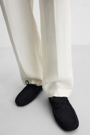 Кожаные лоферы в повседневном стиле - LIMITED EDITION- Заказать в России