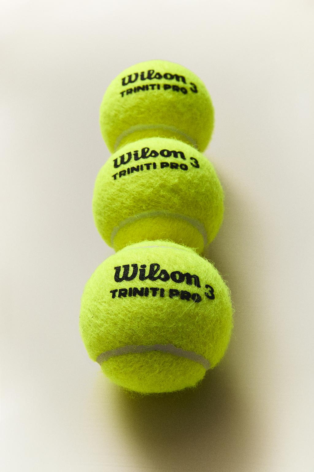 Тубус теннисных мячей wilson (набор из 3 штук)