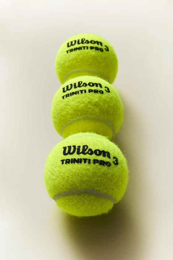 Тубус теннисных мячей wilson (набор из 3 штук)