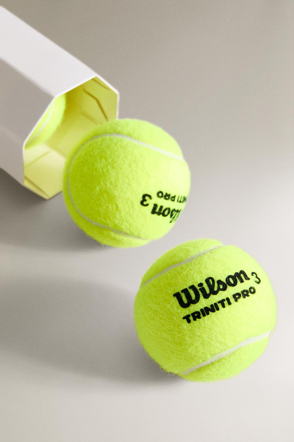 Тубус теннисных мячей wilson (набор из 3 штук)