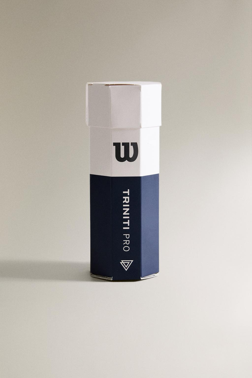 Тубус теннисных мячей wilson (набор из 3 штук)