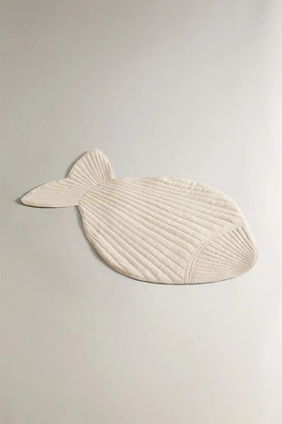 Подставка для тарелки в виде рыбы с лоскутным покрывалом- Заказать в России