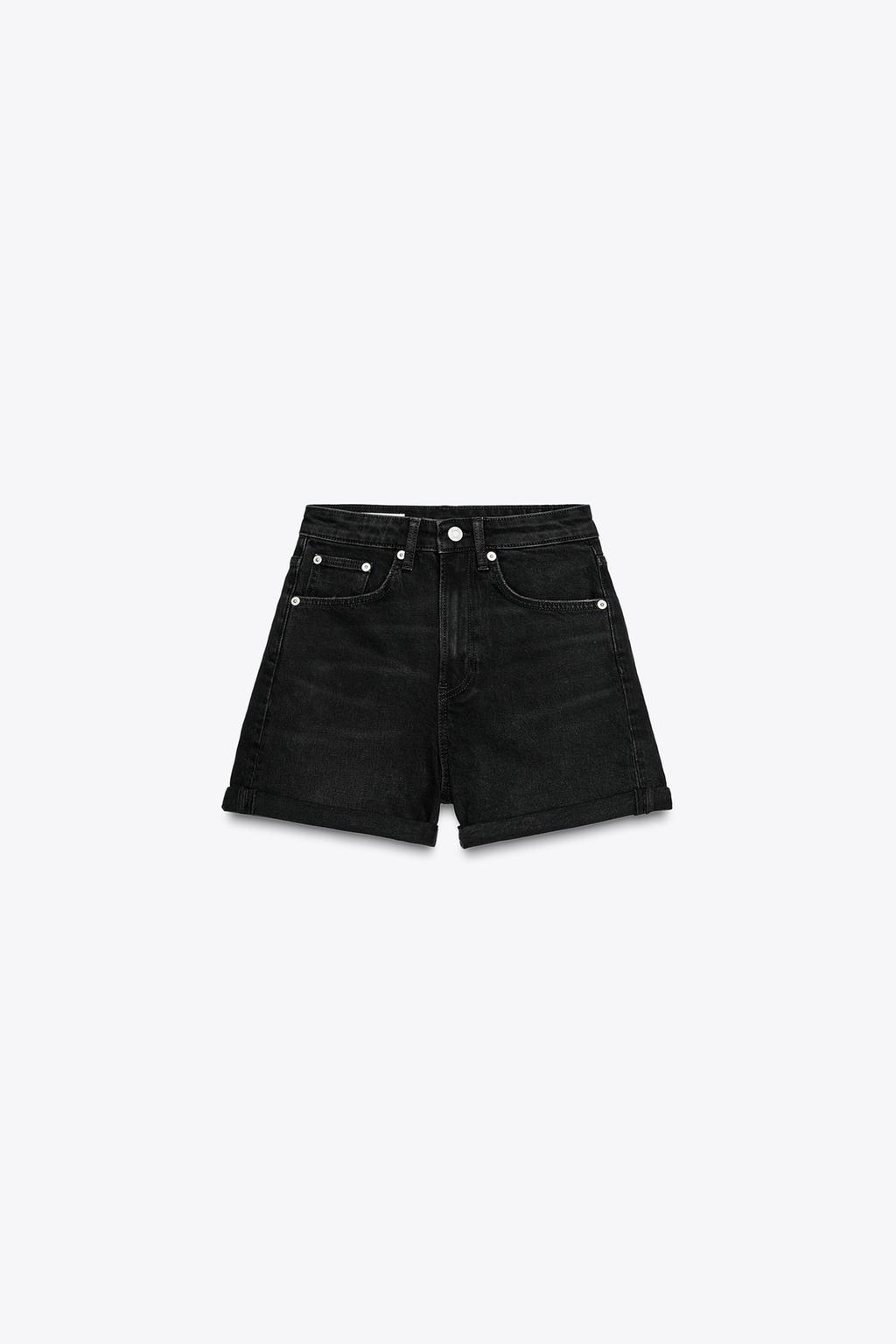 ШОРТЫ TRF MOM FIT С ВЫСОКОЙ ПОСАДКОЙ