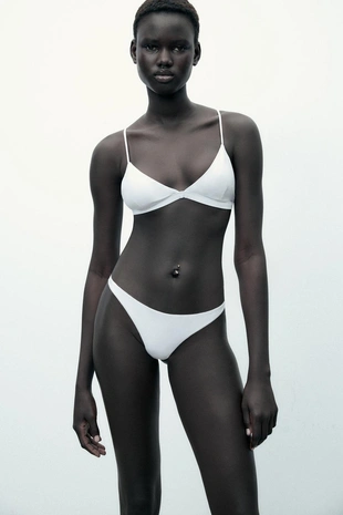 Бралетт из модала с треугольными чашками