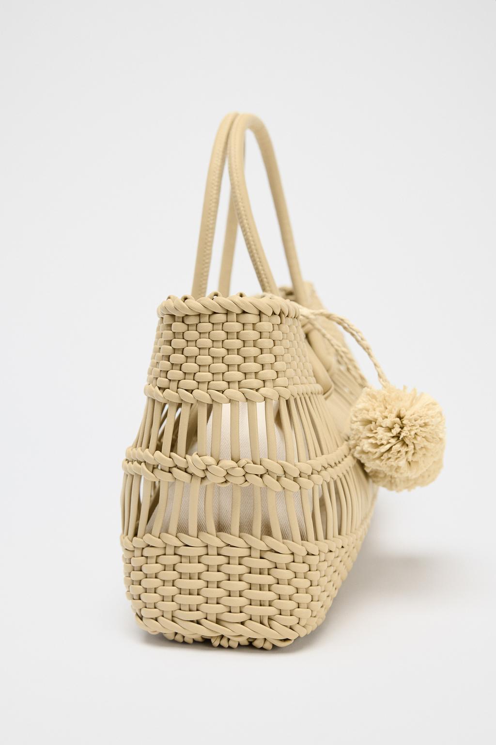 ПЛЕТЕНАЯ СУМКА