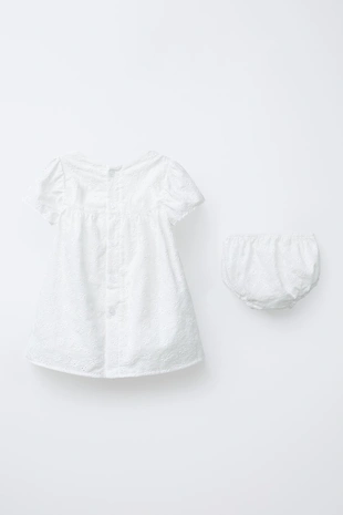 Платье и трусики с вышивкой в швейцарском стиле- Заказать в России