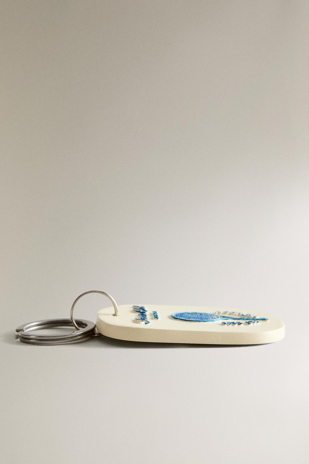 Брелок для ключей resin tennis