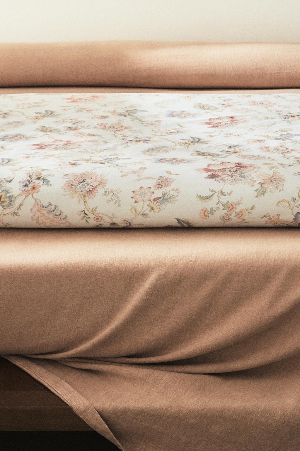 Покрывало floral print sateen