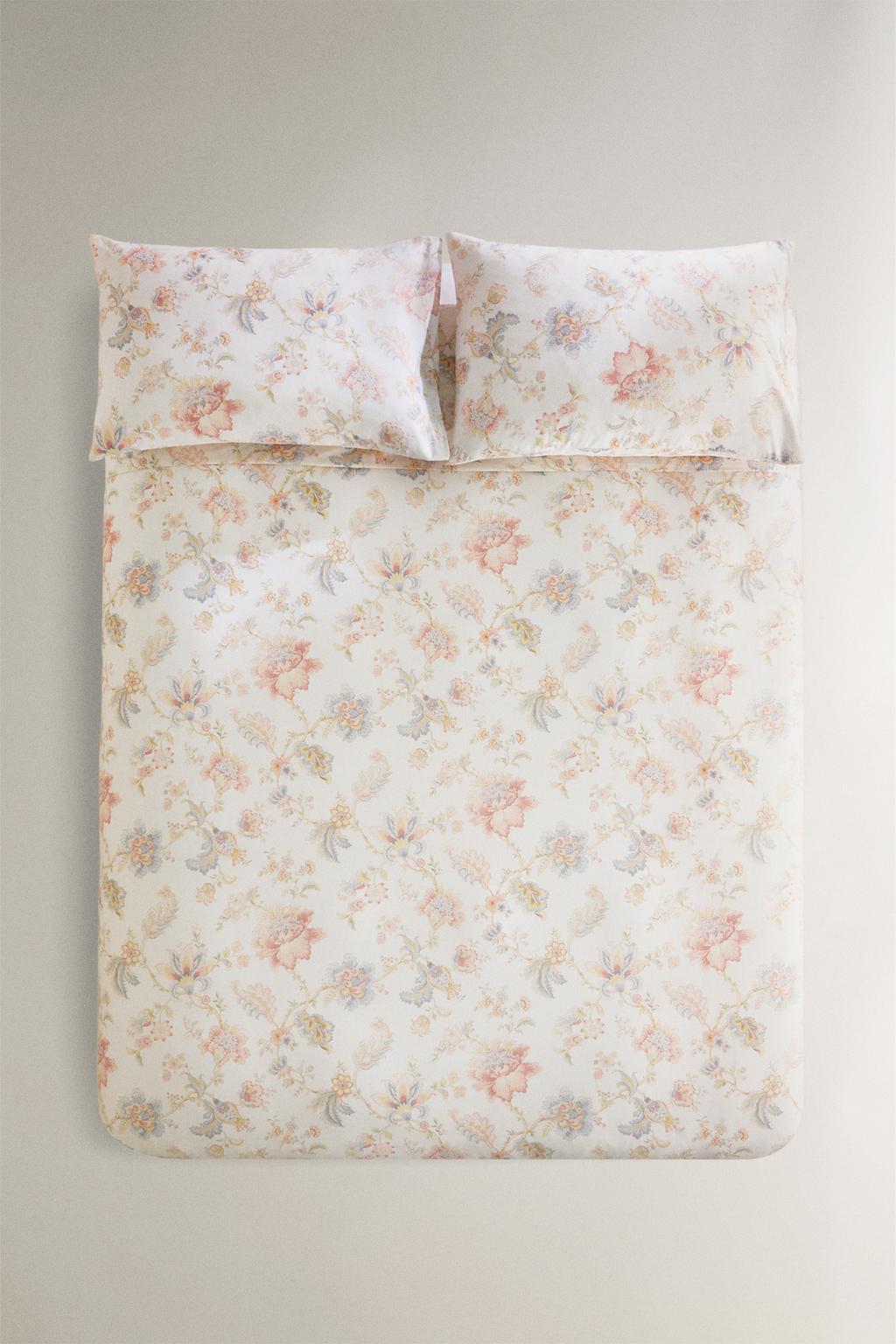 Покрывало floral print sateen