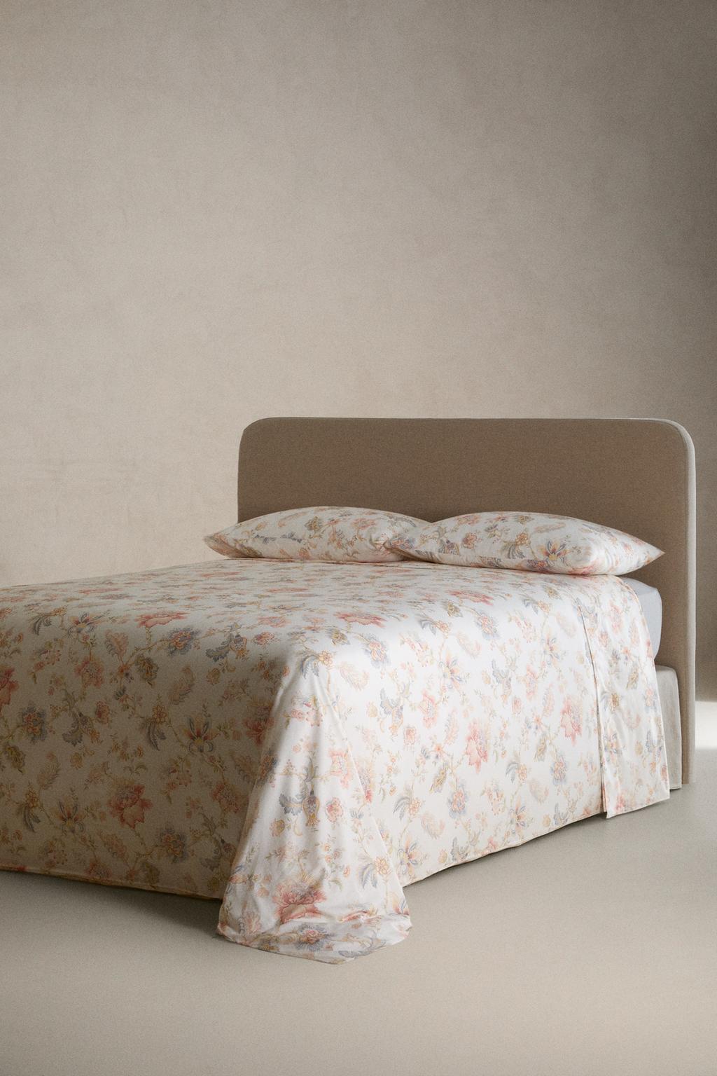 Покрывало floral print sateen
