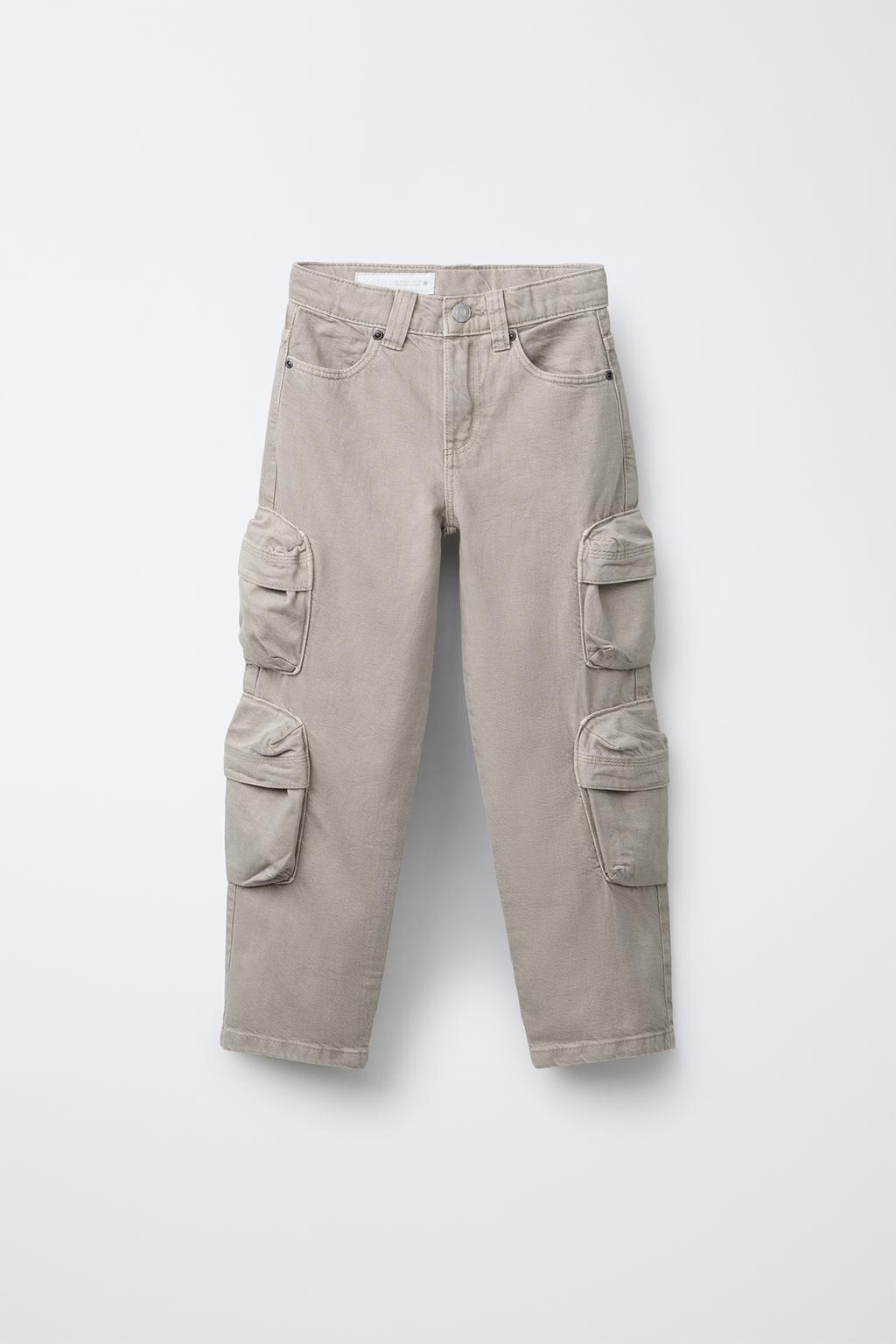 БРЮКИ КАРГО WIDE LEG