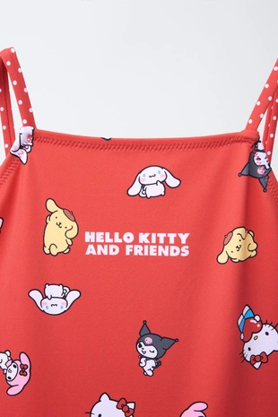 Red | 3391/747/600 - Zara Купальник 6-14 лет / HELLO KITTY и друзья © SANRIO