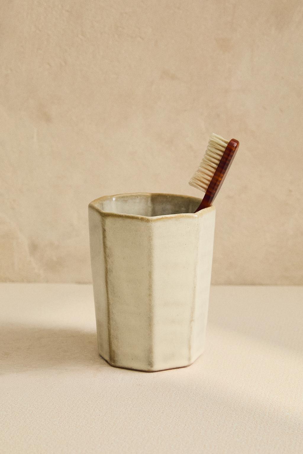 Керамический держатель для зубных щеток rustic