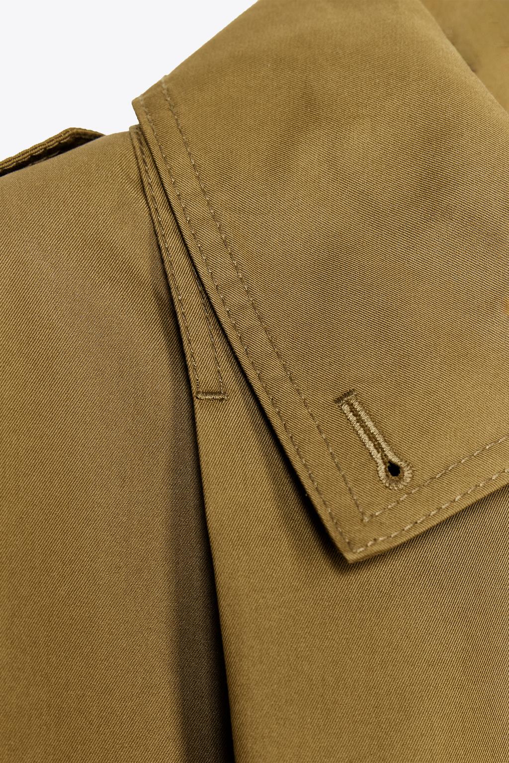 КУРТКА С ЗАЩИПАМИ — ZW COLLECTION