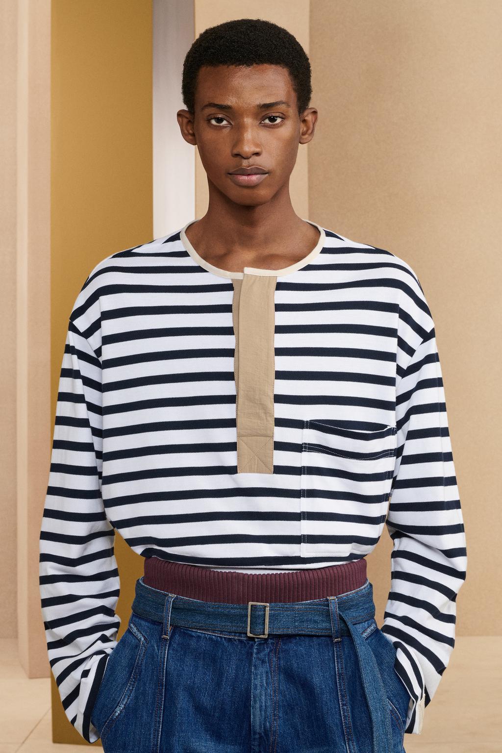 Полосатая футболка 14