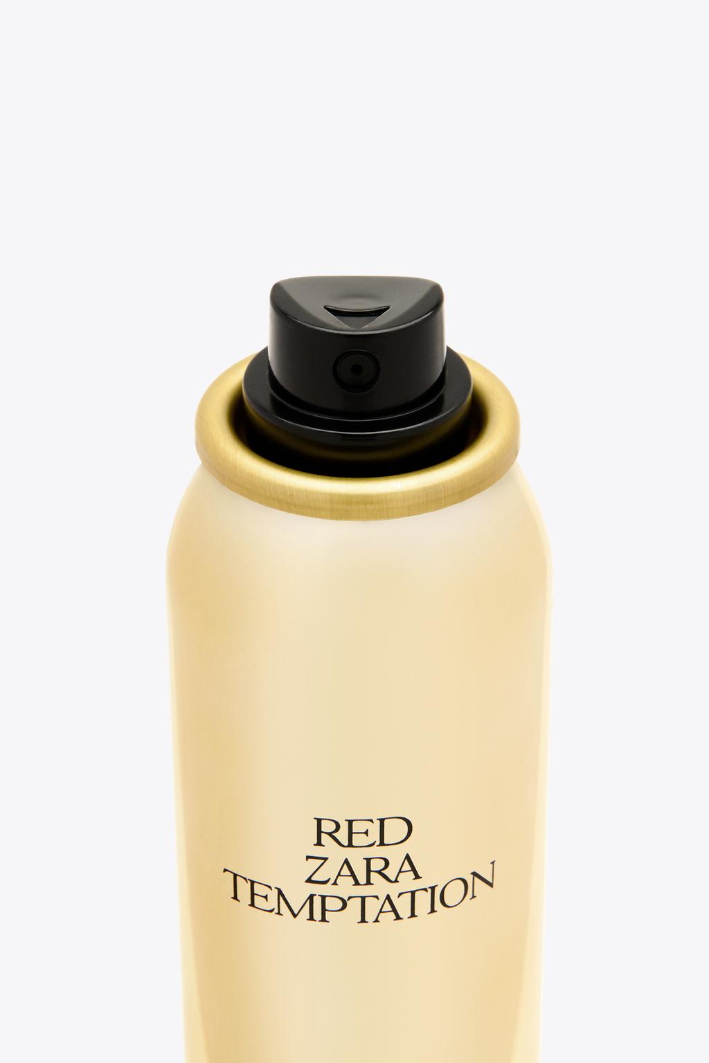 Спрей для тела с блеском red zara temptation