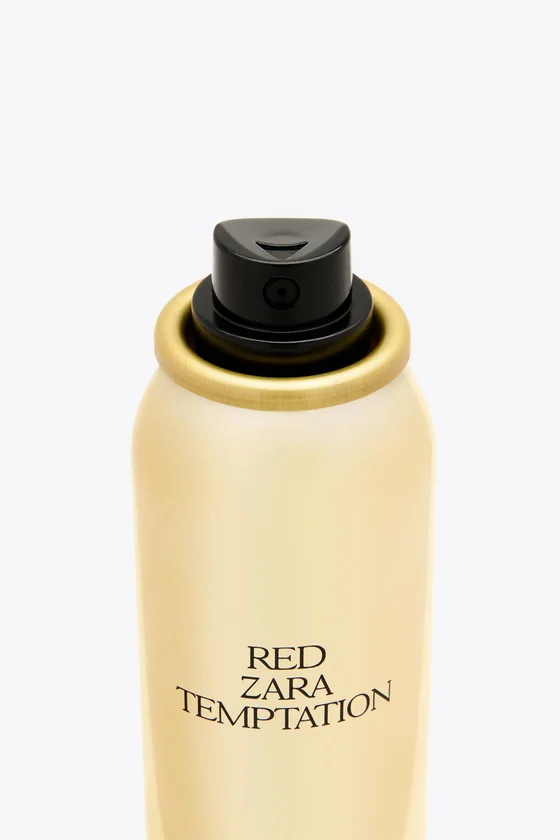 Спрей для тела с блеском red zara temptation