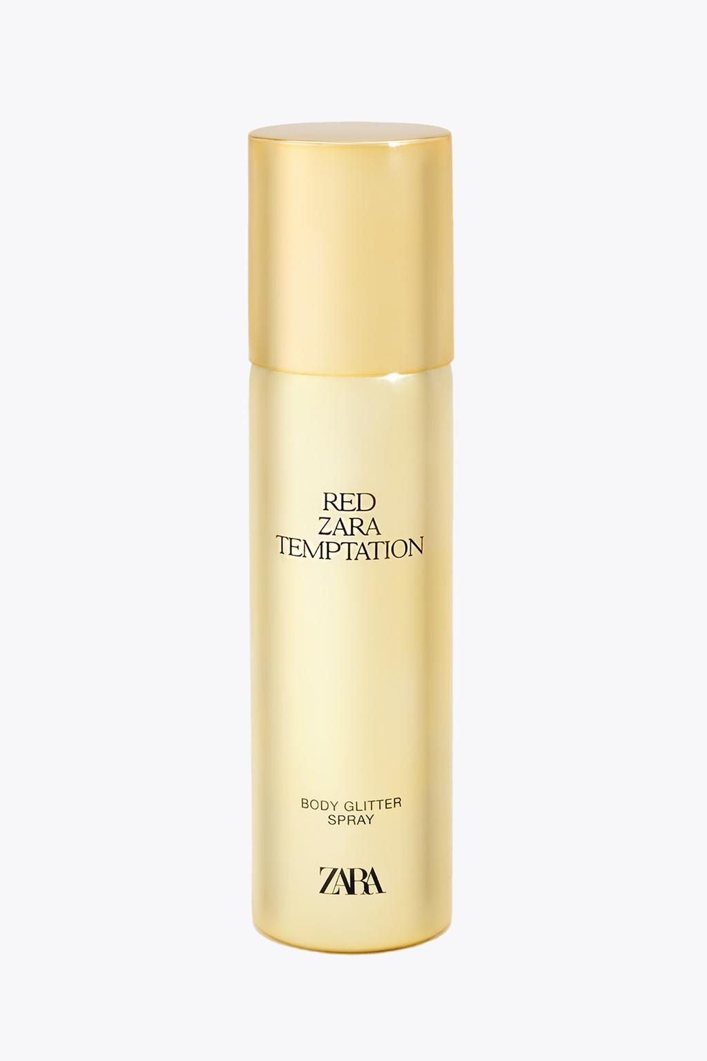 Спрей для тела с блеском red zara temptation